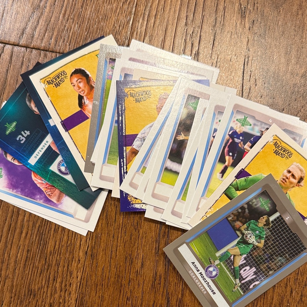 NWSL Orlando Pride Soccer Trading Cards